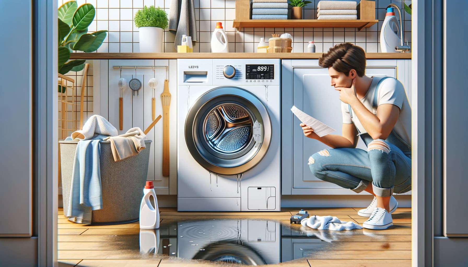 jak spuścić wodę z pralki