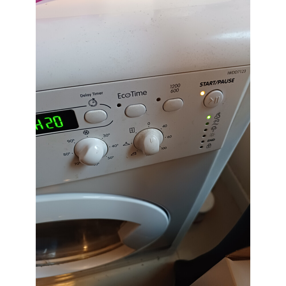 Instrukcja obsługi Indesit IWDD 7123 (angielski – 16 stron)