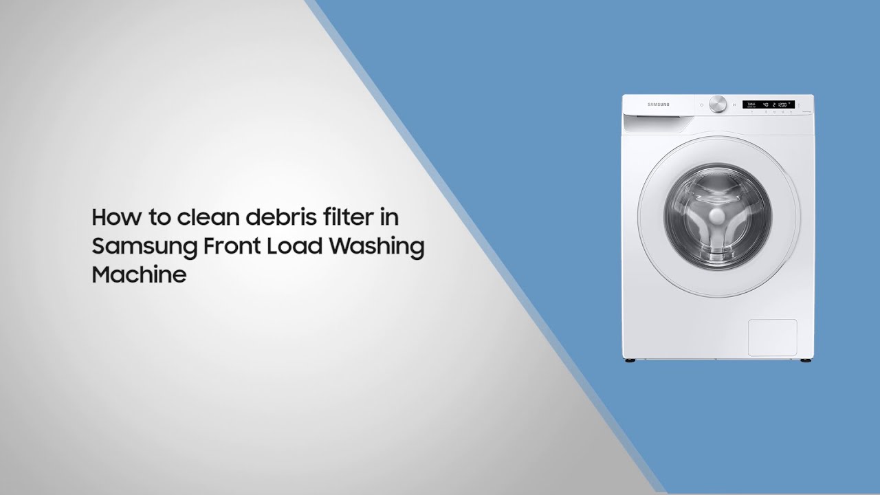 Jak rozwiązać kody błędów 4C lub 5C w pralce Samsung ...