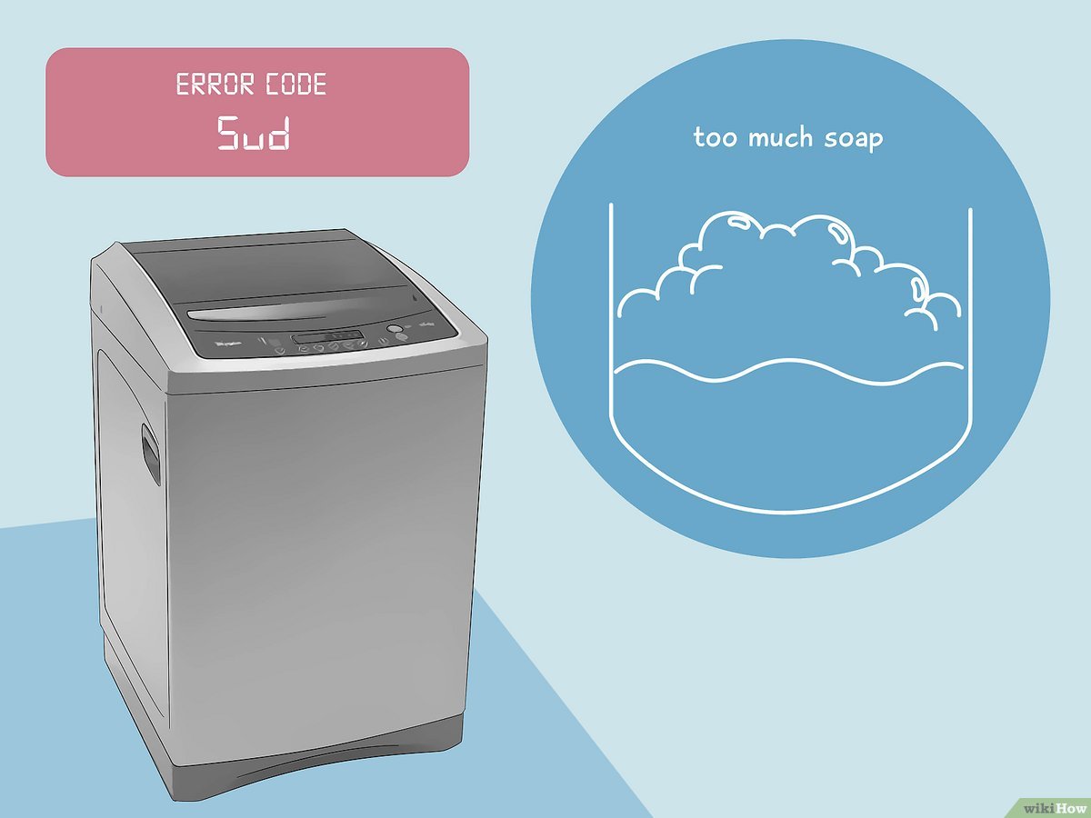 Kody błędów pralki Whirlpool: każdy błąd i jego naprawa