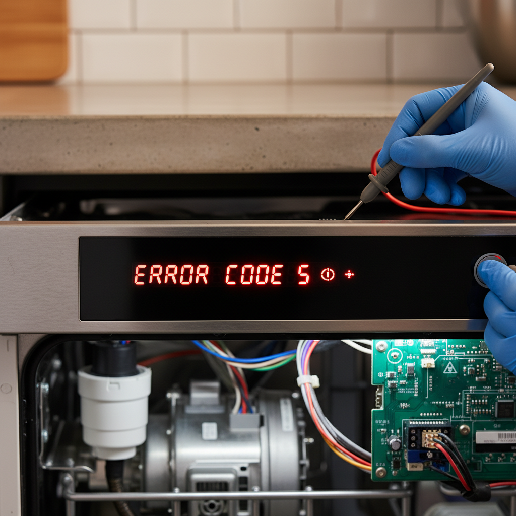 hotpoint ariston zmywarka błąd 5