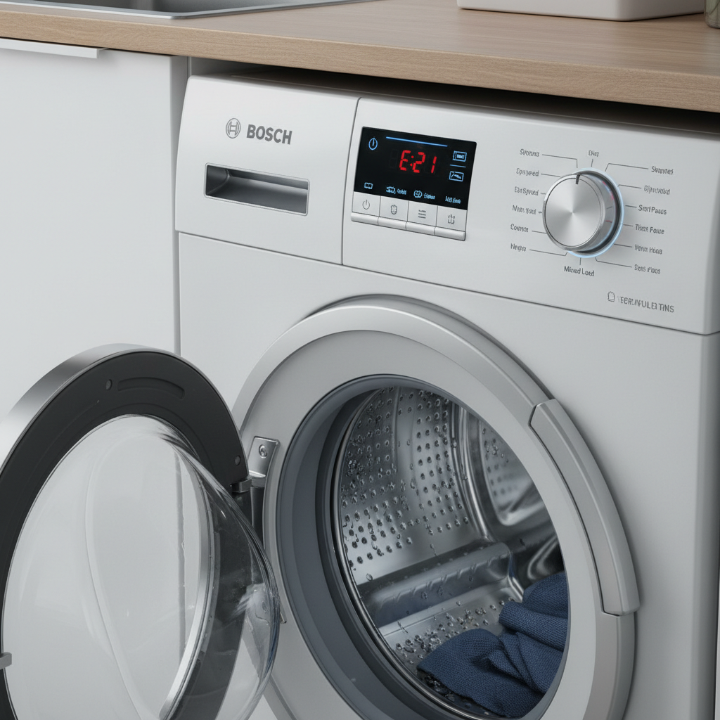 Jak Pokonać Błąd E21 w Pralce Bosch: Eksperckie Wskazówki