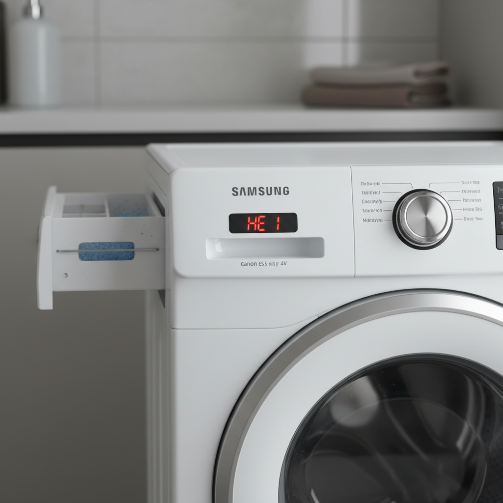 Pralka Samsung Błąd HE1 – Kompleksowy Przewodnik