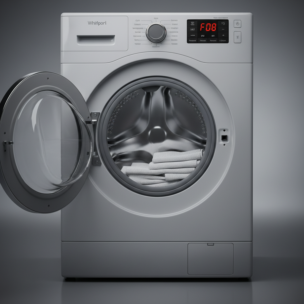 Pralka Whirlpool błąd f08 - jak naprawić? | Unikalny poradnik!