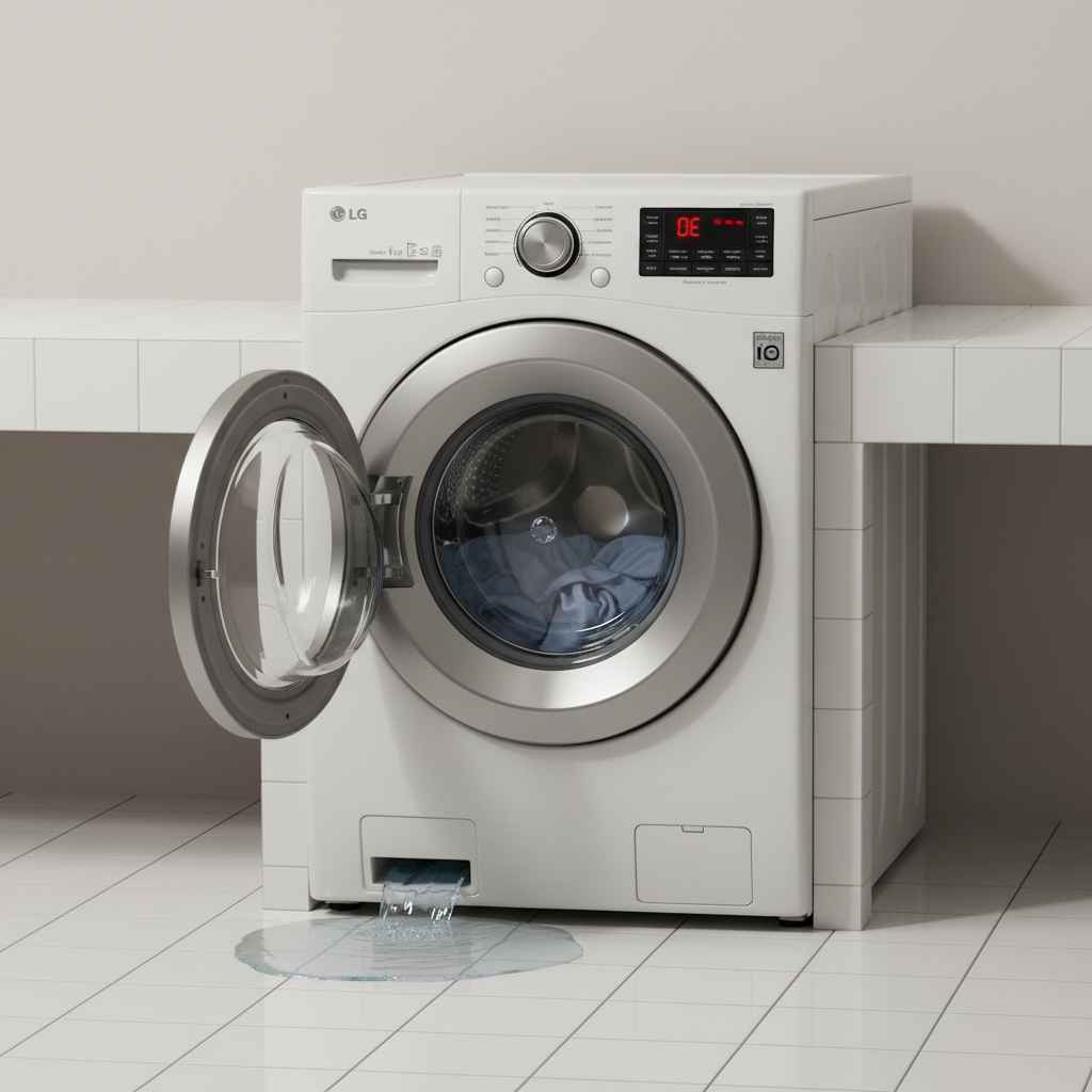 pralko suszarka lg błąd oe