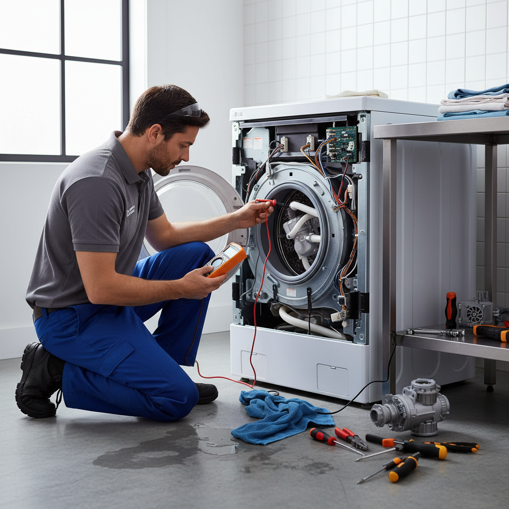Szybka Naprawa Błędu CL w Pralkach LG: Eksperckie Porady