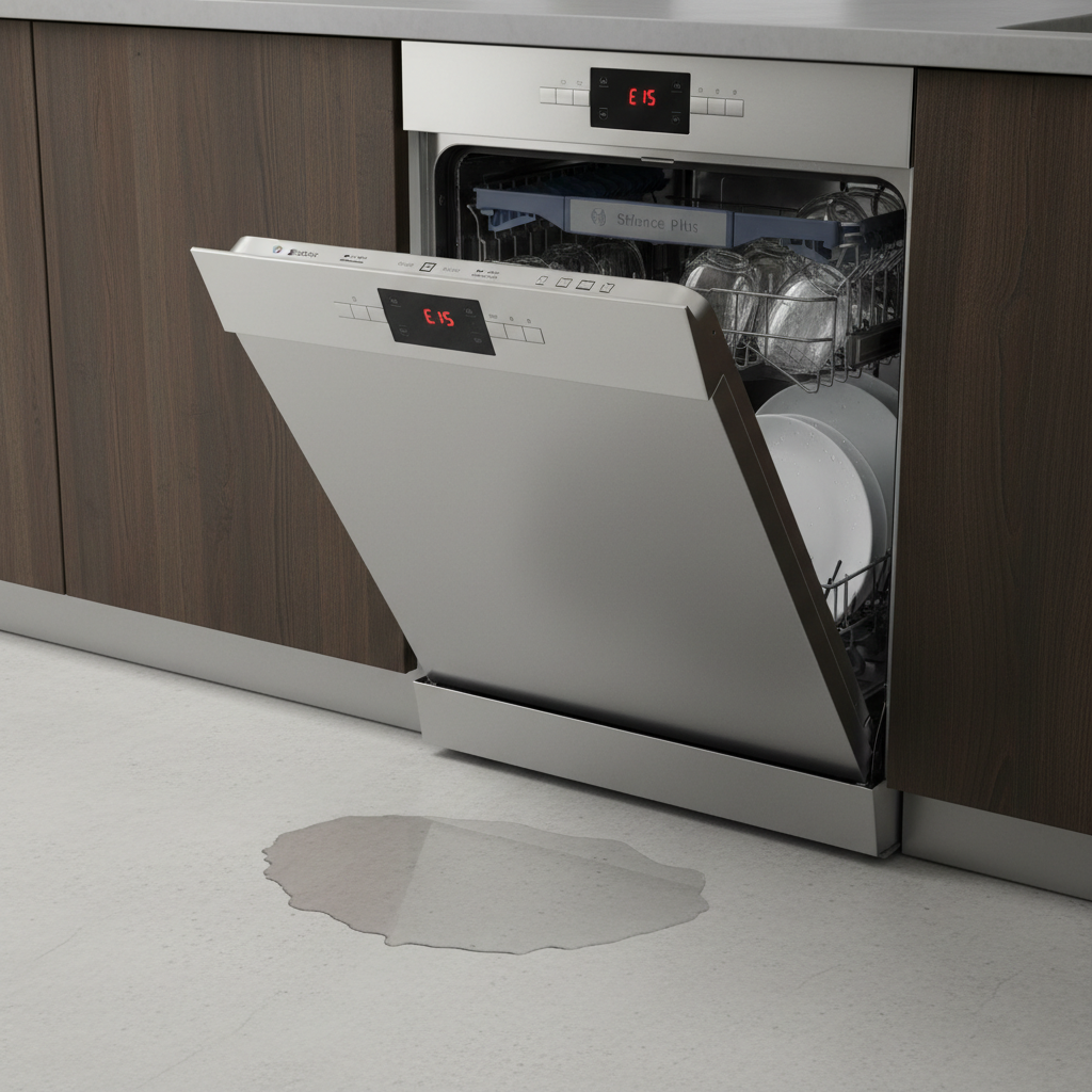 Zmywarka Bosch Silence Plus błąd E15 - Sprawdź co oznacza!